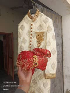 sherwani with kullah