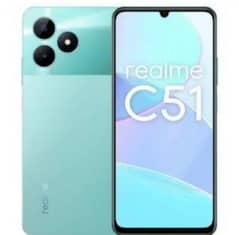 Realme C51 4+4 128 With box and charger All okay no fault