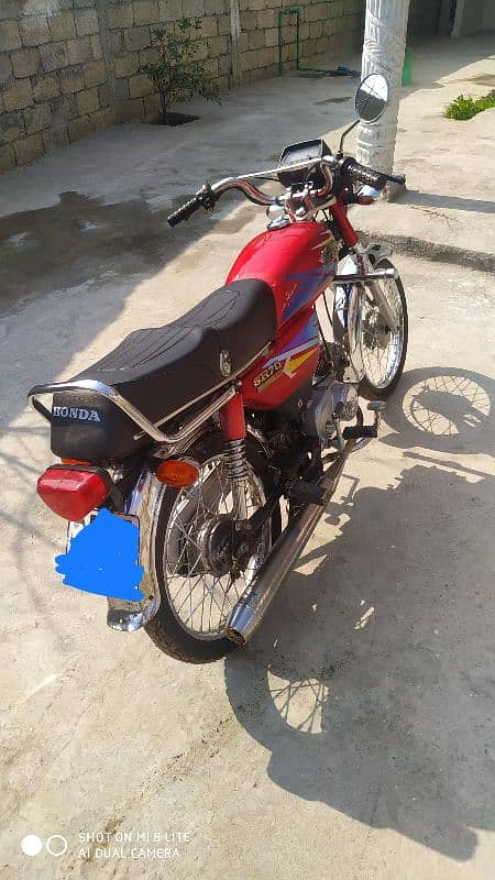 hi speed 70cc 2018 kallar syedan Rawalpindi 2