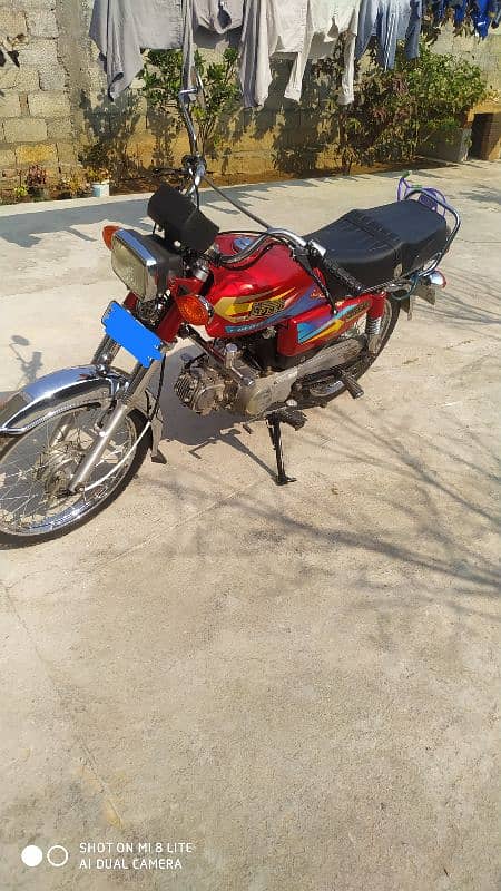 hi speed 70cc 2018 kallar syedan Rawalpindi 3