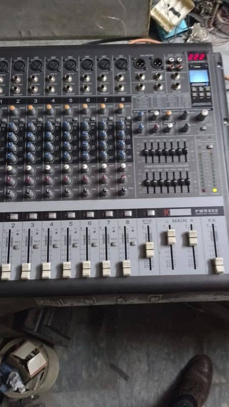 kaudio mixer 8 Chanel 2