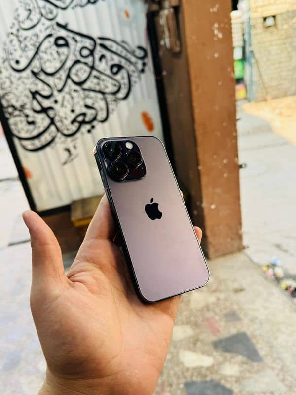 iphone 14 Pro 128GB JV Shesha Condition Waterpack 9