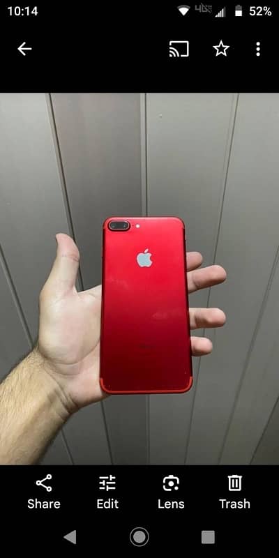 Iphone 7Plus PTA 128 GB box 5