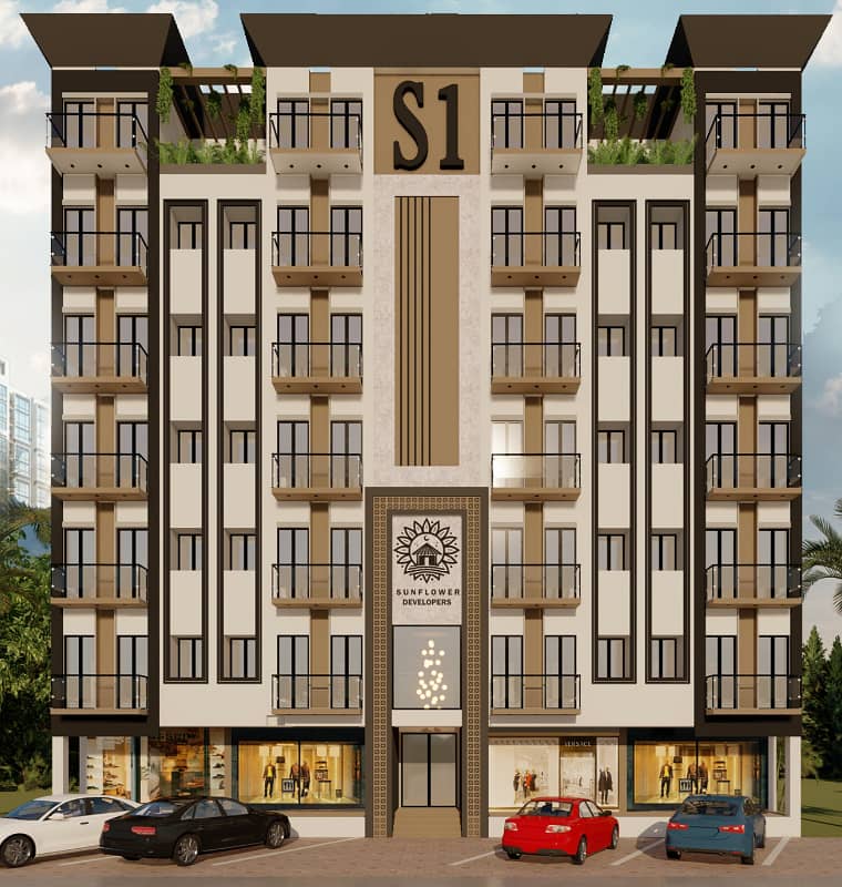 SUNSPIRE 1 Luxury Apartment For Sale In Bahria 1