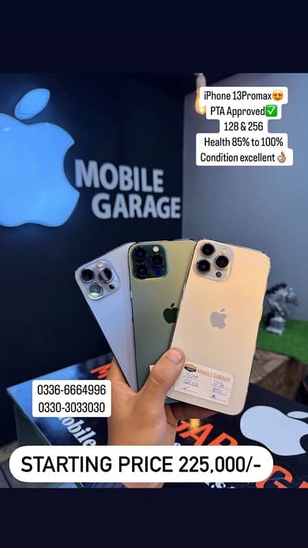 Iphone 13promax pta approved 0