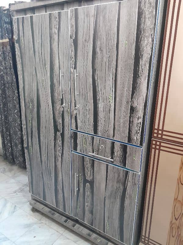 2 month use wooden cupboard 100 per condition 0