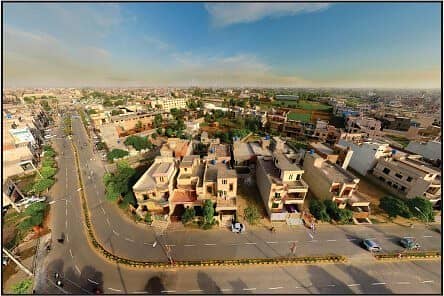 10 MARLA PLOT VERY HOT LOCATION 60 FEET ROAD SALE IN PAK ARAB SOCIETY PH1 LHR 6