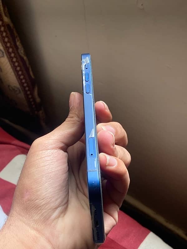 PTA approve Dual sim Iphone 12 64gb  Blue Color 0