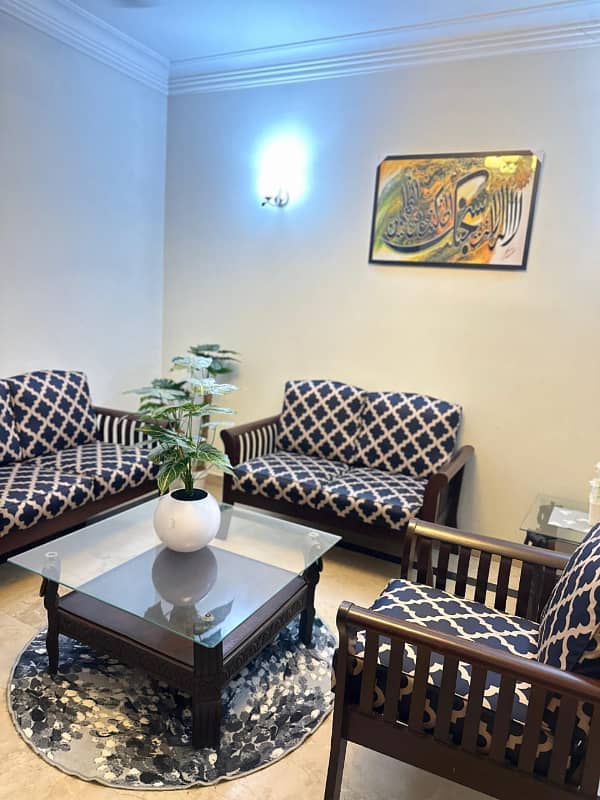 One bed fully furnished apartment available for rent in F-11 Islamabad 1