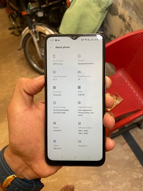 Oppo A15s 4/64 Exchange possible 6