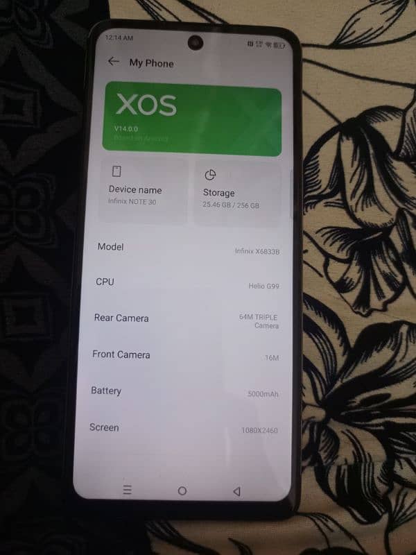 Infinix Note 30  256gb 3