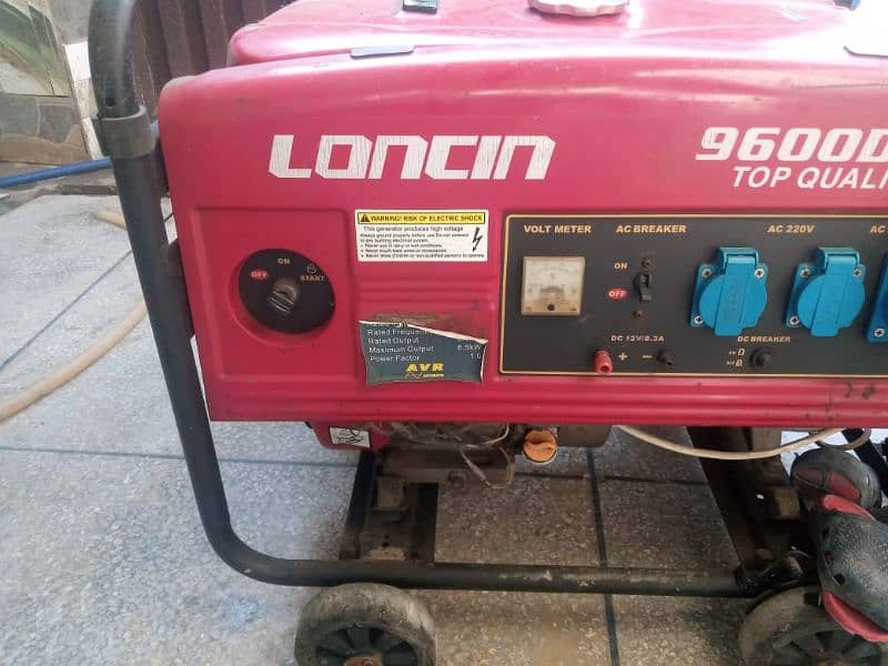 Loncin 9600DDC (6.5 kW) Generator 1