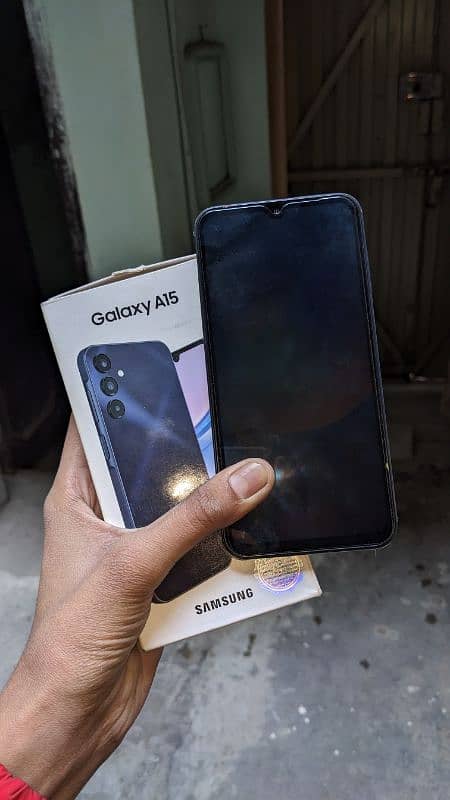 samsung a15 lush with box and 10 months warranty 2