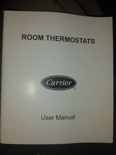 Room thermostat Carrier company