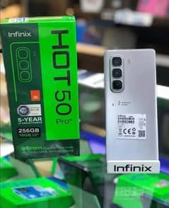 Infinix hot 50 pro + plus full warranty just box open