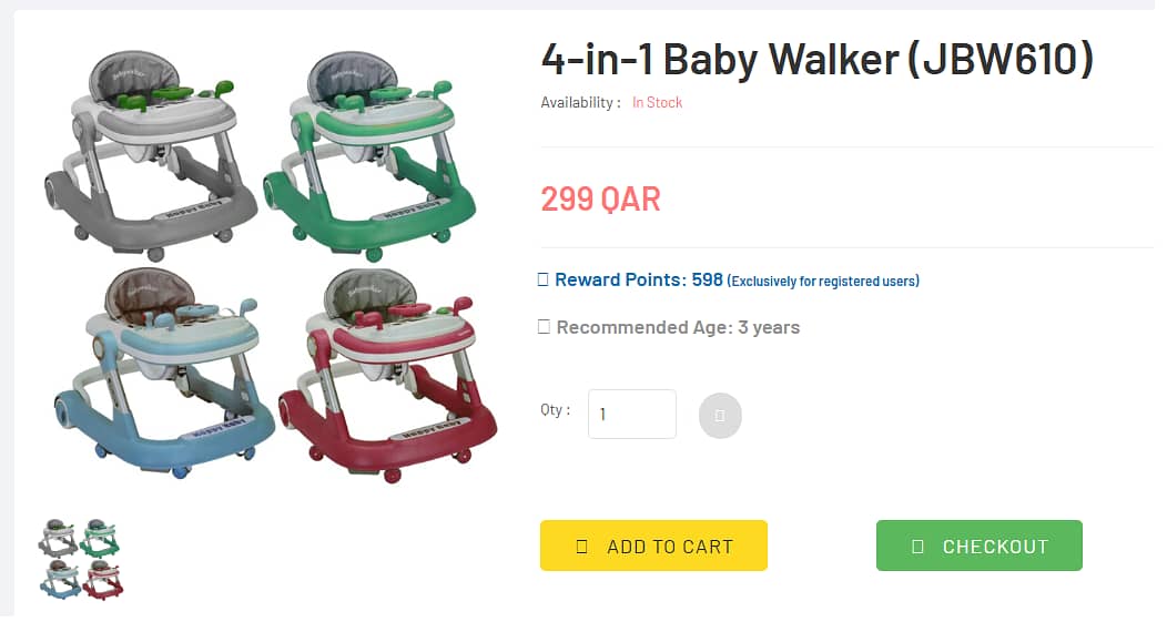 Baby Walker (Imported) 1