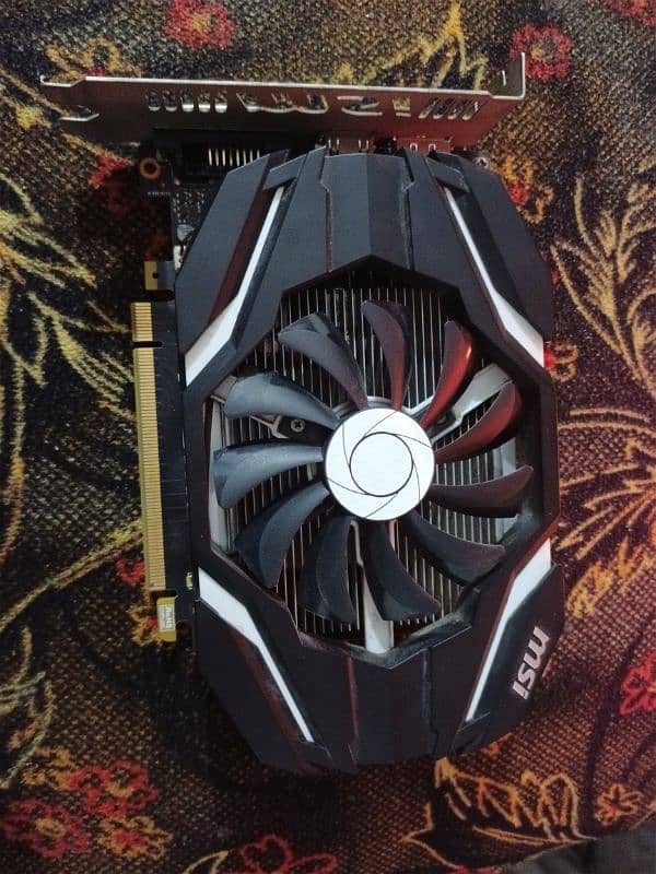 MSI NVIDIA GTX 1050 2GB OC Sealed Graphics Card | GPU | 1