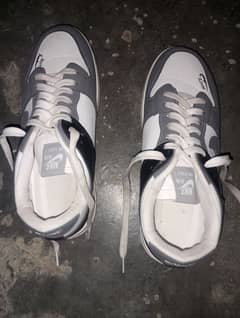 New brand Nike sneaker colour grey and  white one day use only