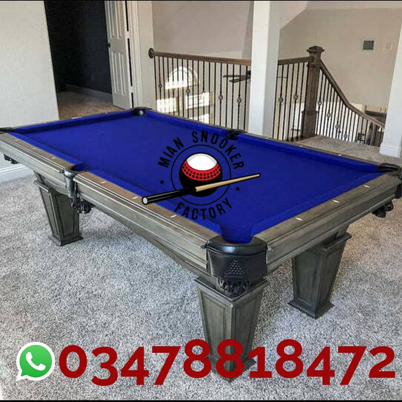 Mian Snooker Factory | Billiiard | Snooker | Pool Table | Custumizabl 0