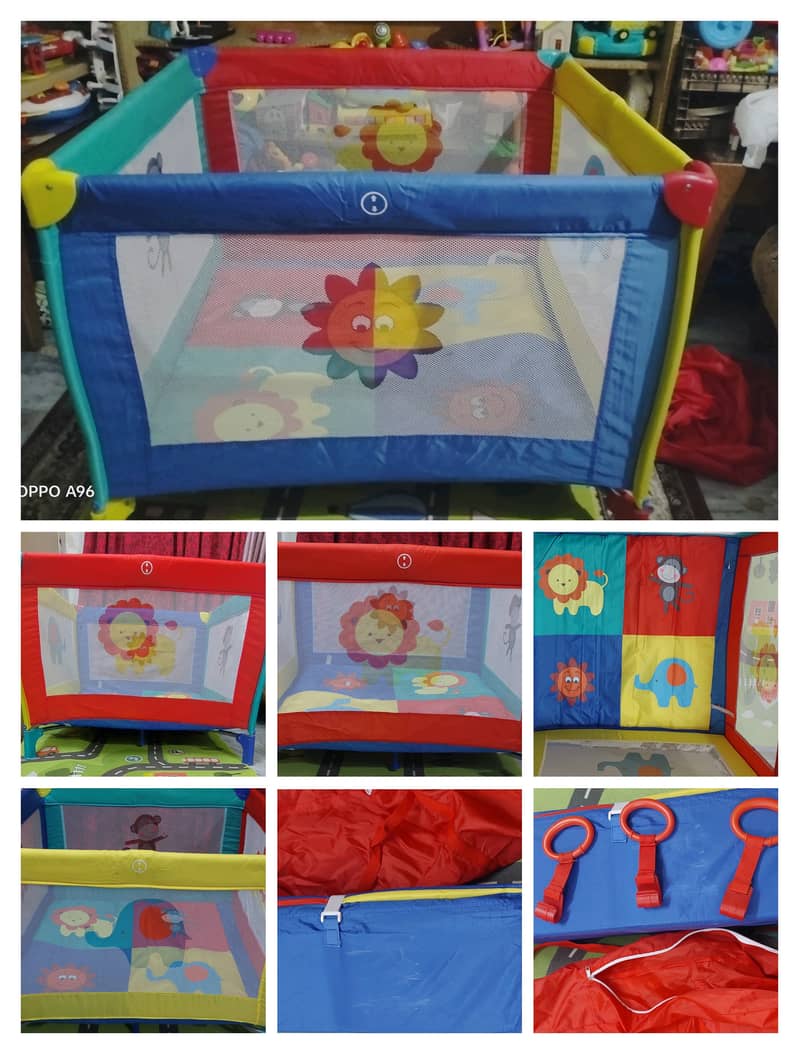 Kids play pen and baby cot 0