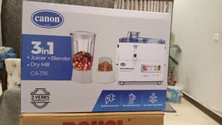 cannon juicer blender box pack