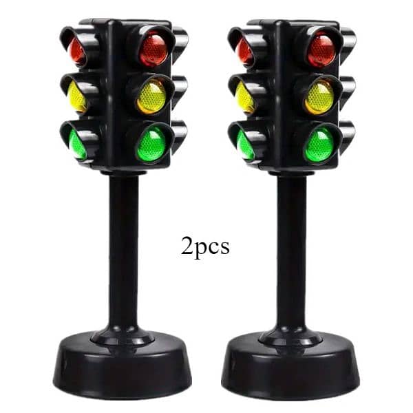 2pc Toy Mini Traffic Lights for Kids 0