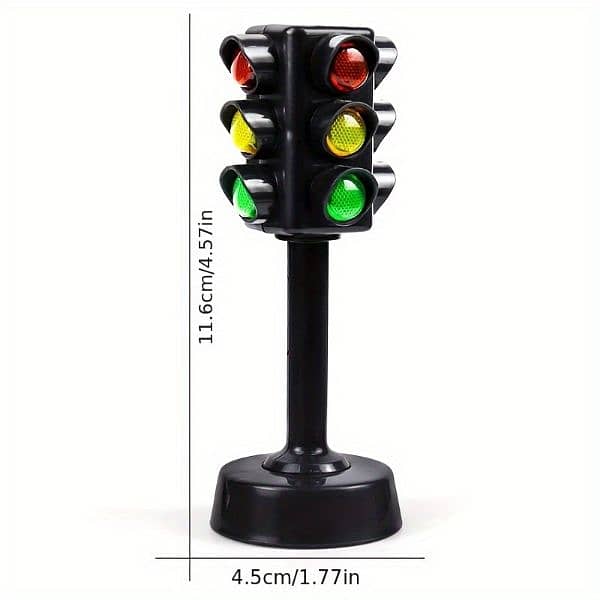 2pc Toy Mini Traffic Lights for Kids 3