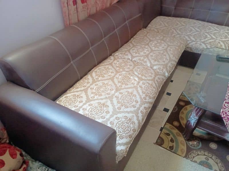 used L shape sofa 1