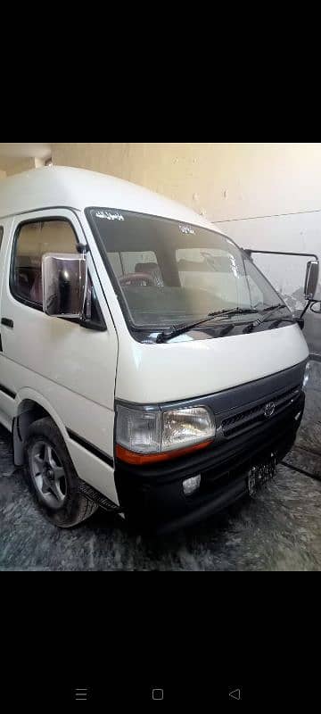 Toyota hiace/highroof 7