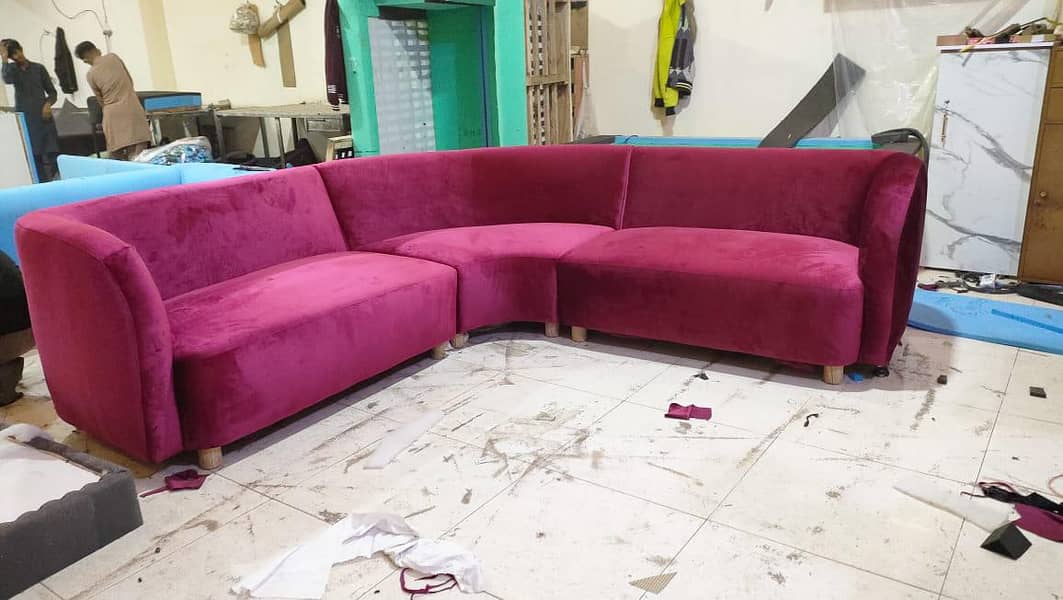 Sofa Set - L Shape Sofa -5 Seater Sofa - 6 Seater Sofa - 15k Per Seat 19