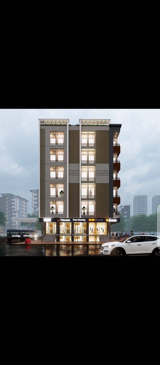 F-15 Markaz 1 Bed Appartment Available In Easy Instalment 5