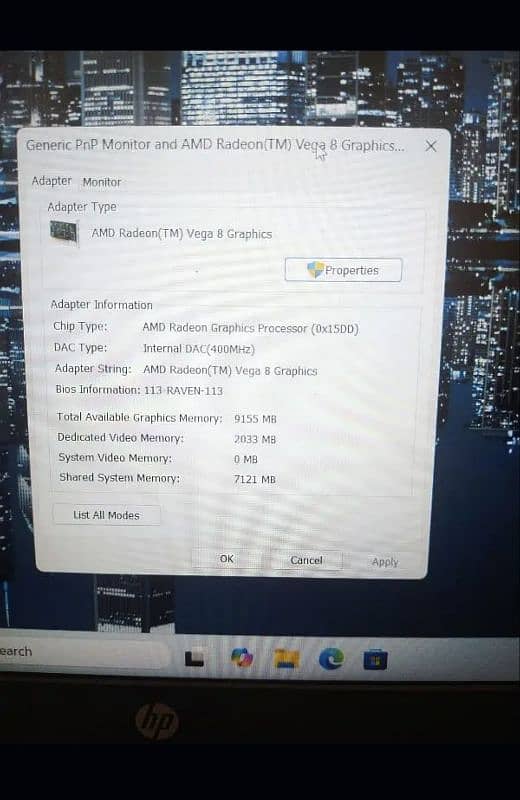 HP Ryzen 5=Core i7-10th Gen 16GB RAM 256GB SSD 2GB Graphic 4K Display 5