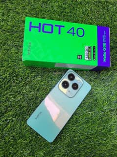 infinix Hot 40 8Gb 128Gb ( 5000 Mah. 108Mp Cam ) 6 Month waranty 10/10