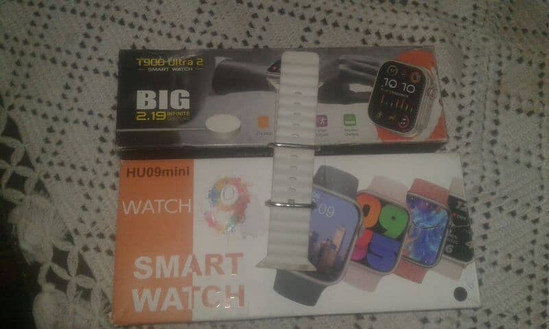 Buy1get 1freeHU09mini & T900 Ultra2 smart watch 3