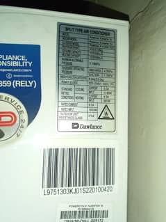 Dawlance inverter ac