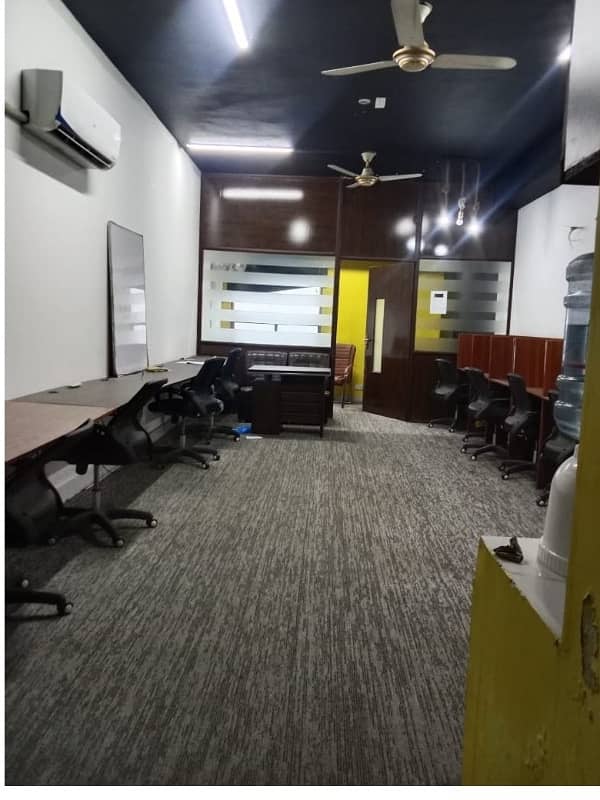 Fully Furnished Area 560 Square Feet Brand New Corporation Office Available For Rent In Gulberg 3 Lahore 1