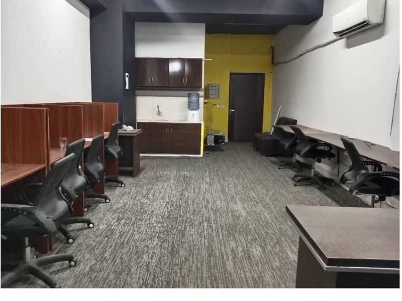 Fully Furnished Area 560 Square Feet Brand New Corporation Office Available For Rent In Gulberg 3 Lahore 3