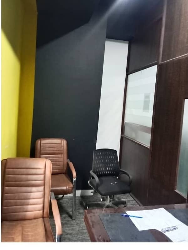 Fully Furnished Area 560 Square Feet Brand New Corporation Office Available For Rent In Gulberg 3 Lahore 5