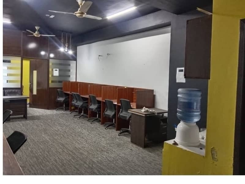 Fully Furnished Area 560 Square Feet Brand New Corporation Office Available For Rent In Gulberg 3 Lahore 8