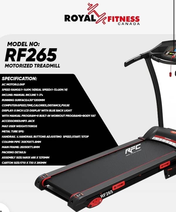 USA Imported treadmill 2.0 hp motor 0