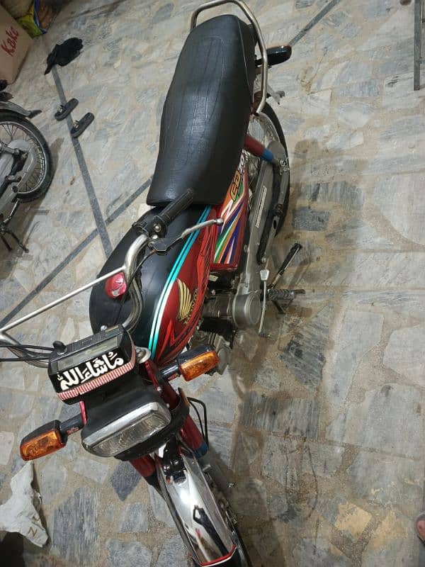 Honda cd 70 2020 model urgent sale 3