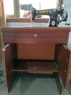 Sewing machine table