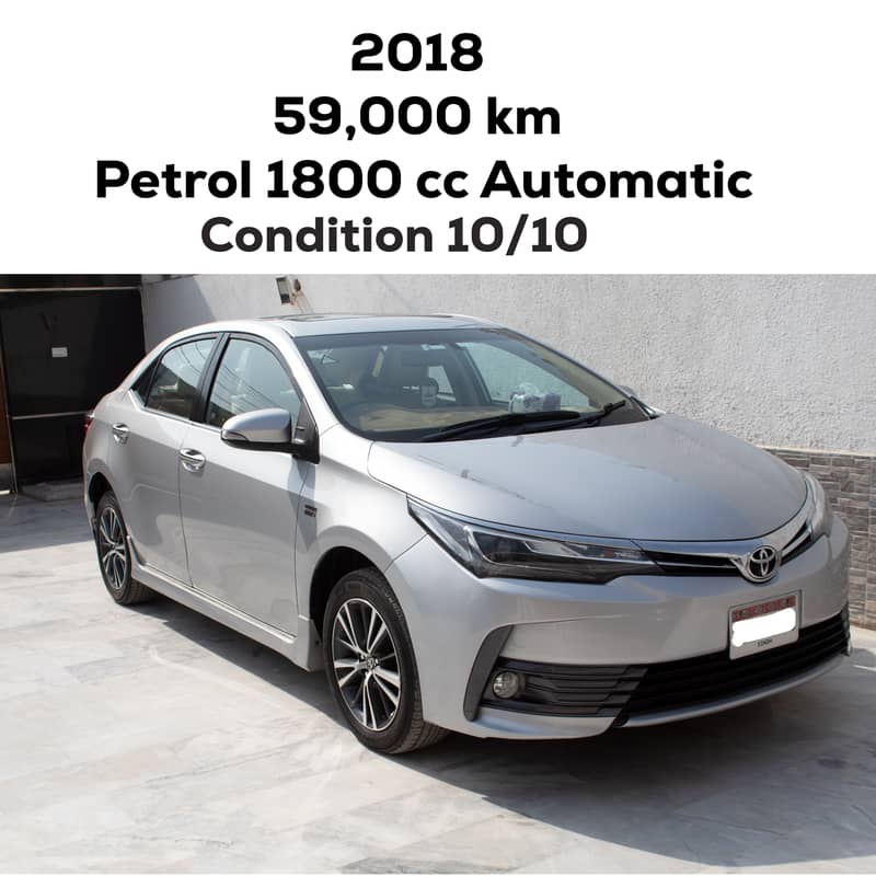 Toyota Corolla Altis 2018 0