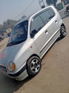 Hyundai Santro 2001 indour janian total out dour shower