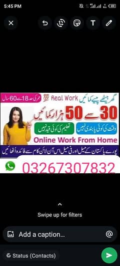 online work available for males and females