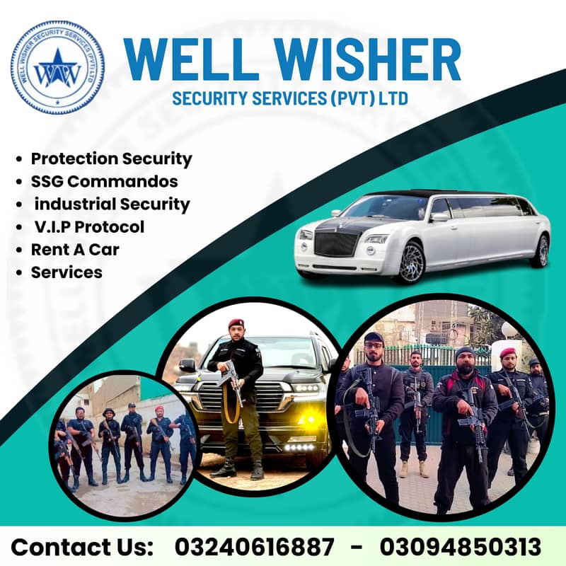 VVIP Protocol/Security Guard/Staff Commandos/Safety Security Services 0