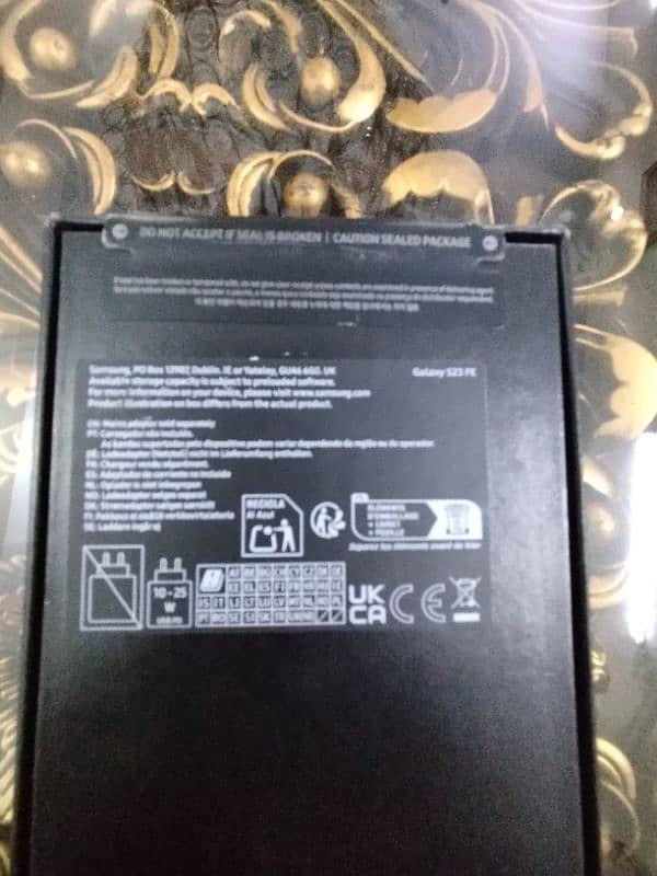 S23 FE Samsung box packed Non PTA 8/256 Graphite colour 1