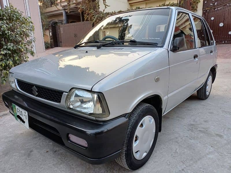 Suzuki Mehran VX 2007 with ac total original car 8