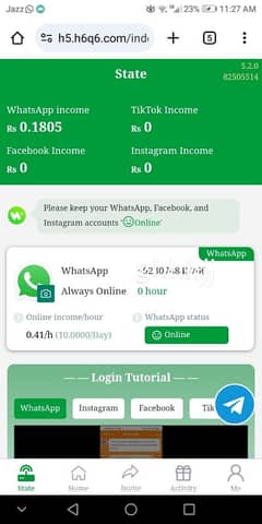 WhatsApp earning free