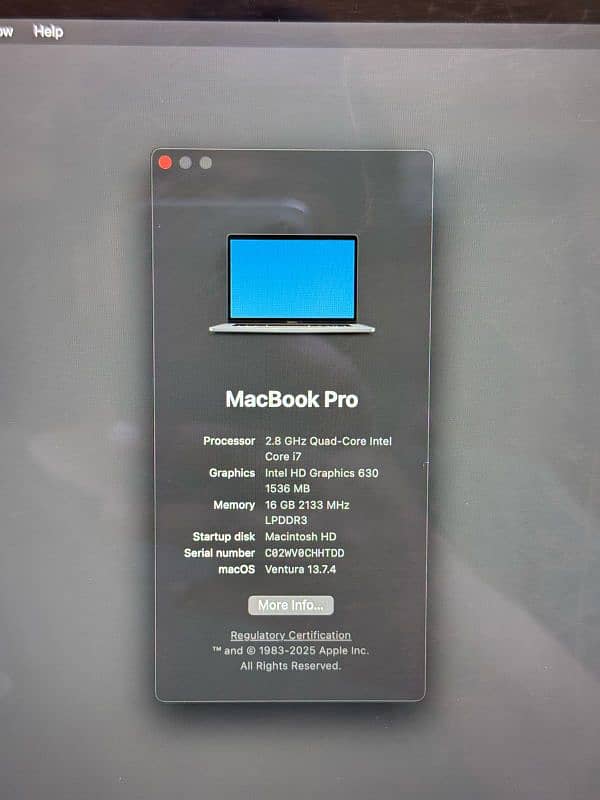 MacBook Pro 2017 2